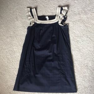 Navy blue dress